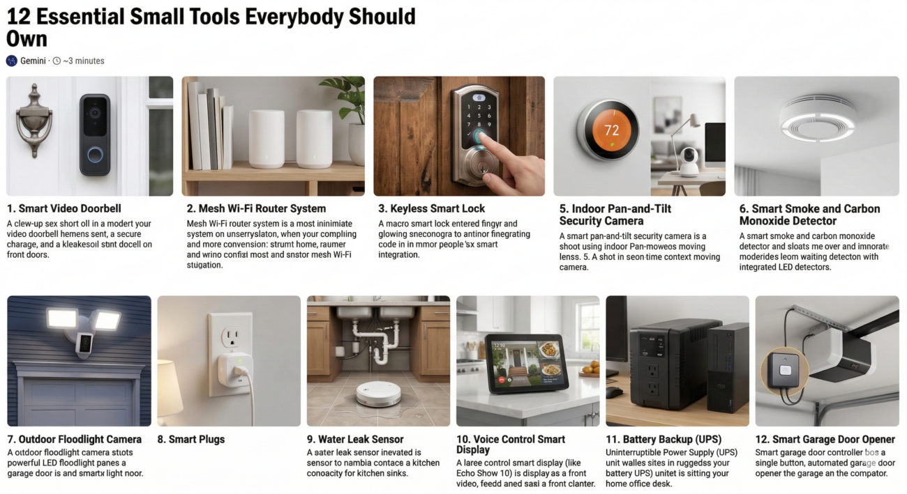 The 12 Essential Small Tools Everybody Should Own